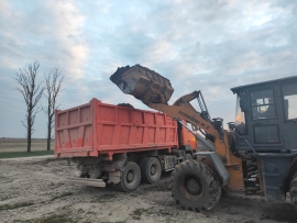 Доставка гравия, грунта