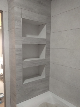 Выполню работы по укладке плитки