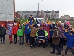 Как в ГУО СШ №13 прошло мероприятие, организовнное сотрудниками ГАИ Слуцкого РОВД