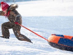 В Узденском районе ребенок получил травму головы, катаясь на тюбинге